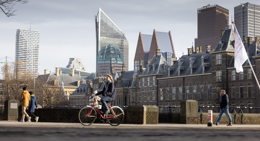 Skyline van Den Haag.