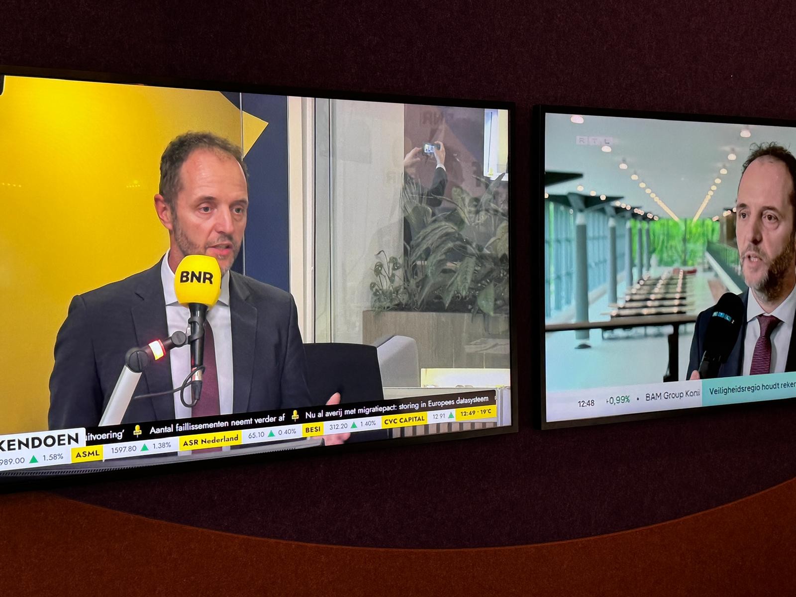 Interview Bas ter Weel bij BNR