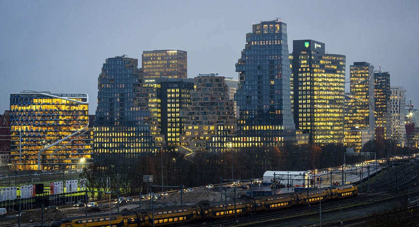 Zuid as in de schemer