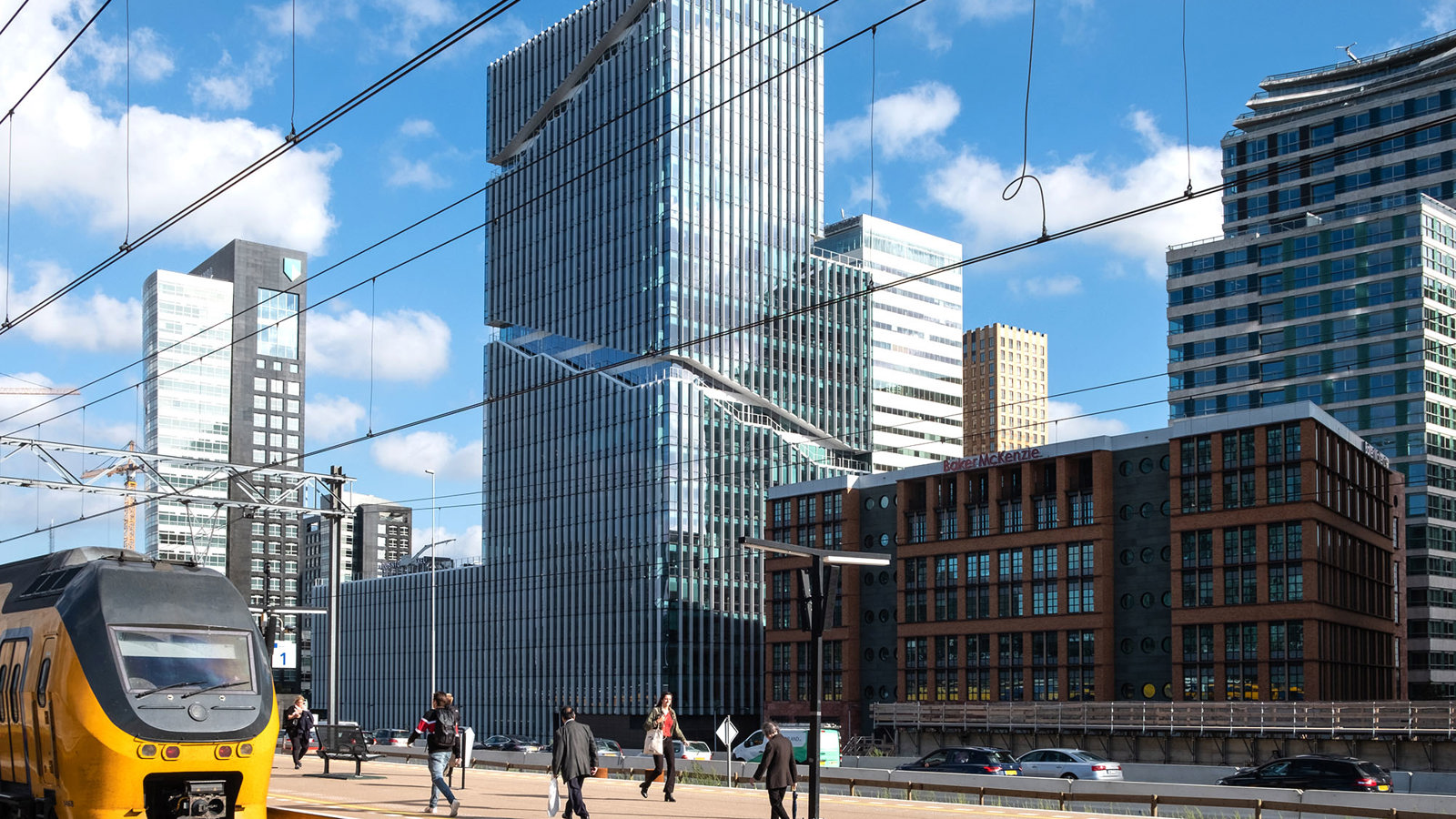 zuidas kantoren en trein zuidas kantoren en trein