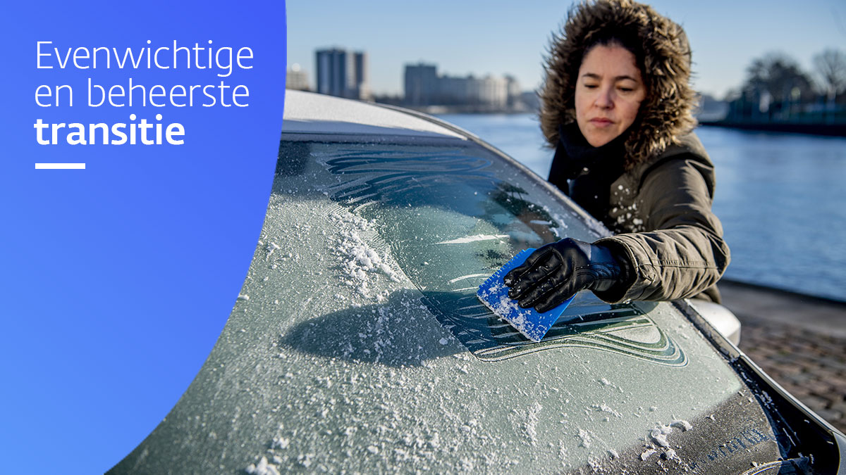 Auto ruiten krabben