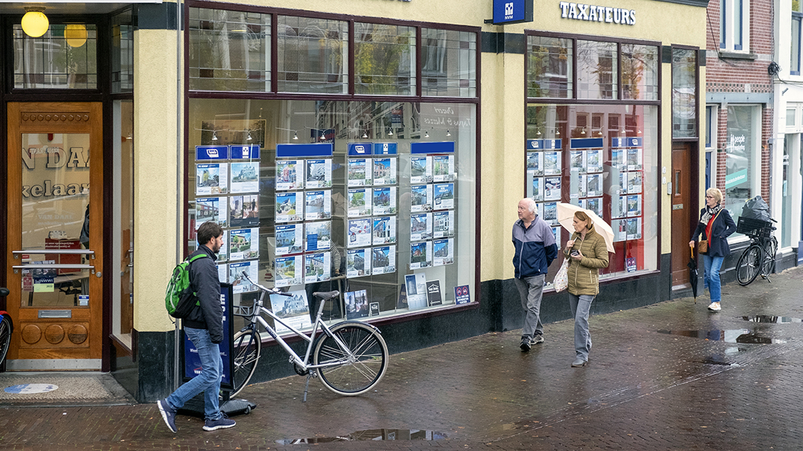 Een makelaarskantoor