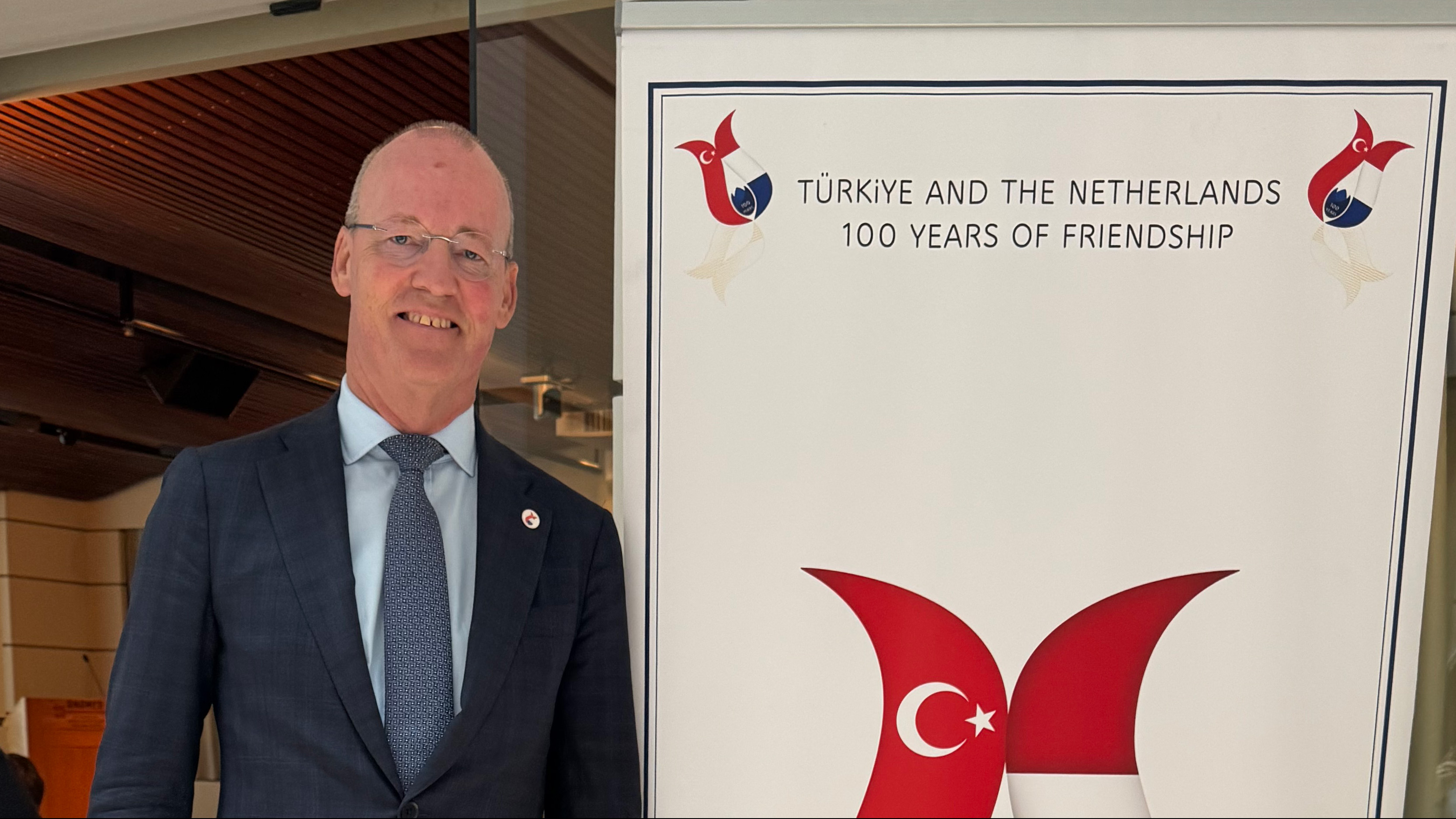 Klaas Knot at Koç University, Istanbul.