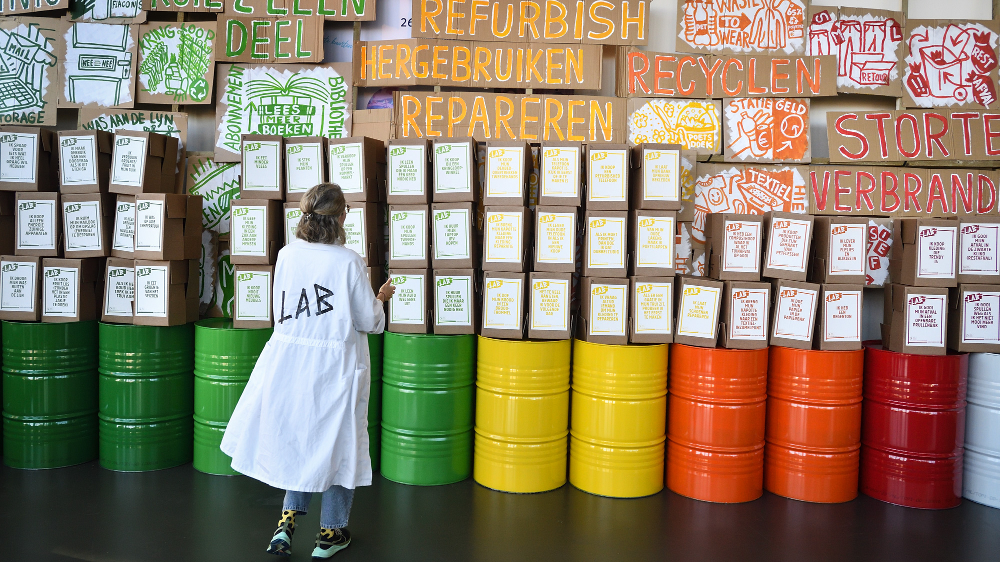 Duurzaamheidsmarkt in Oosterhout