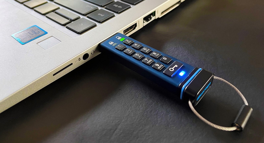 Databeveiligings USB in laptop