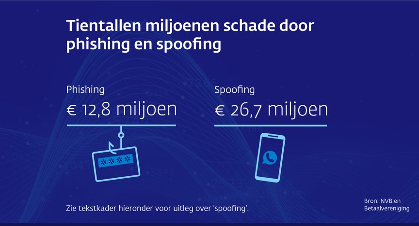 Infographic cybercrime: phishing en spoofing