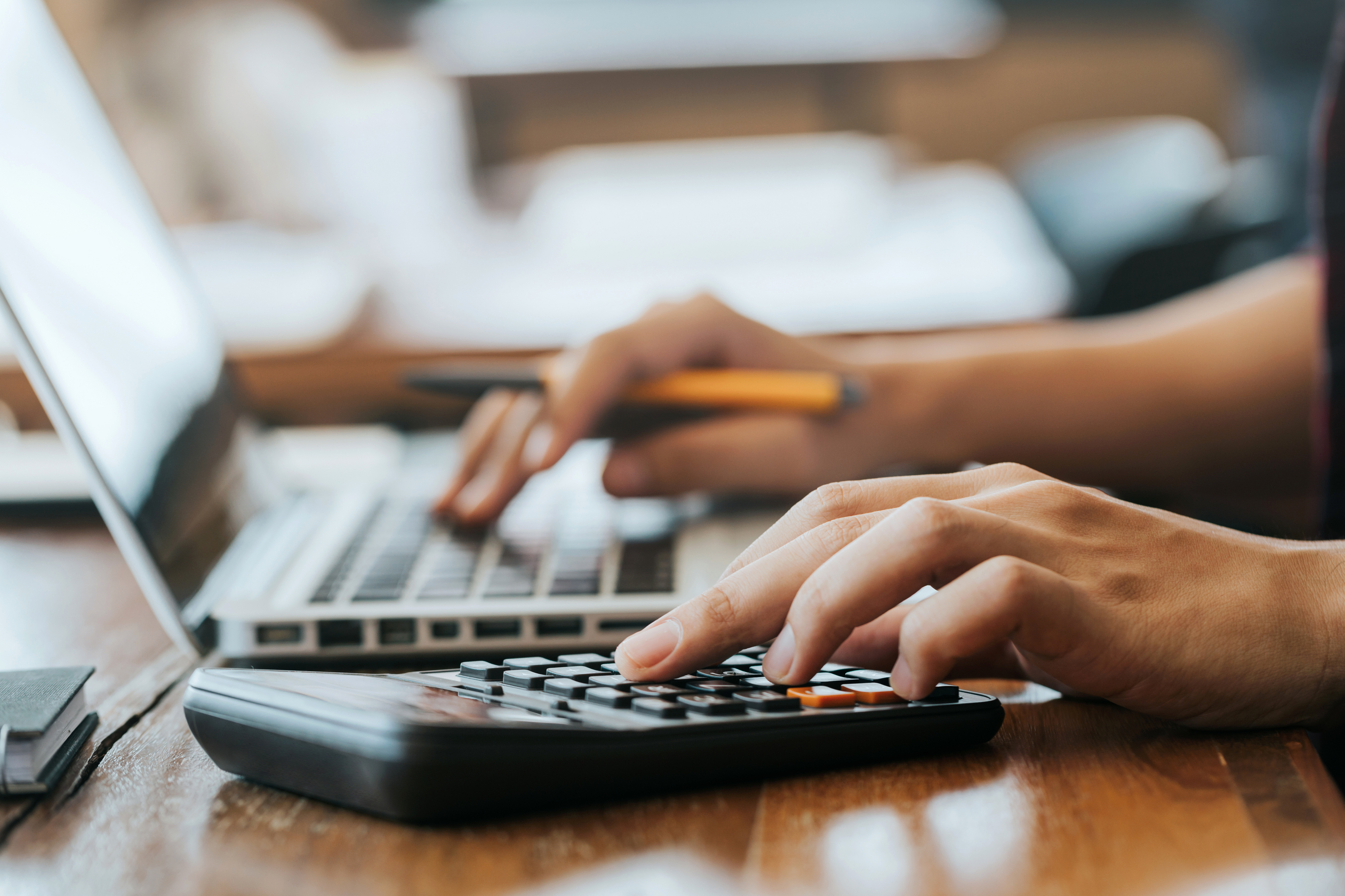 Berekenen met calculator