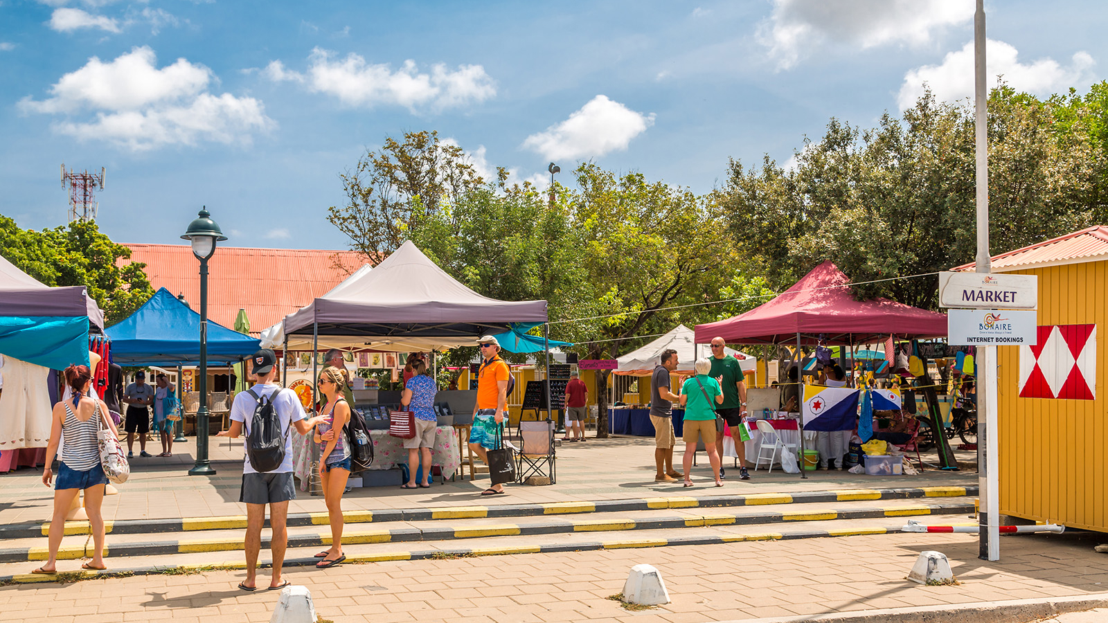 Markt op Bonaire.