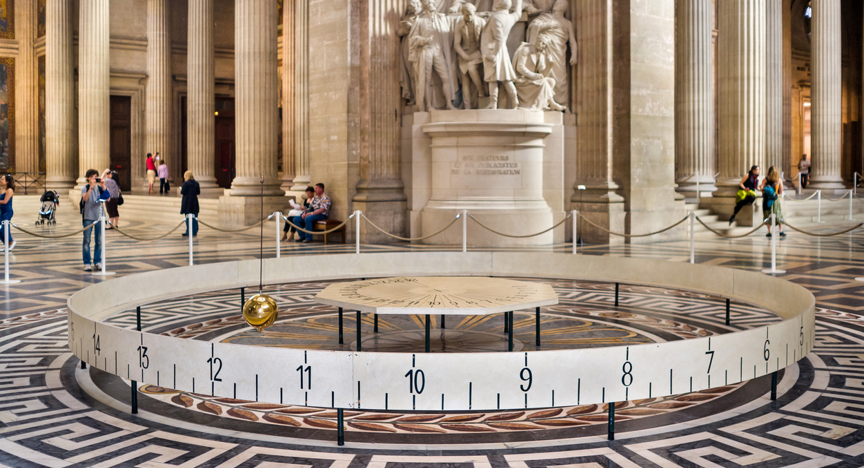 Pendule van Foucault Parijs