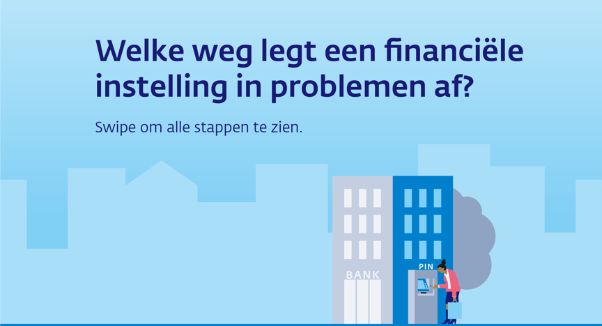 Welke weg legt een financiele instelling in problemen af?