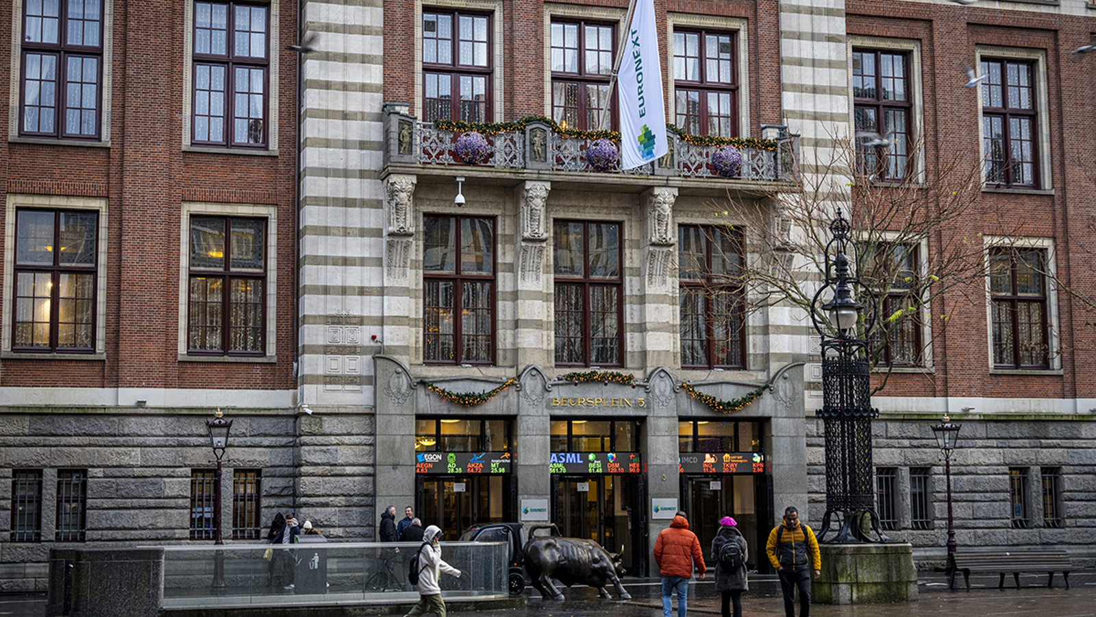 AEX beurs in Amsterdam