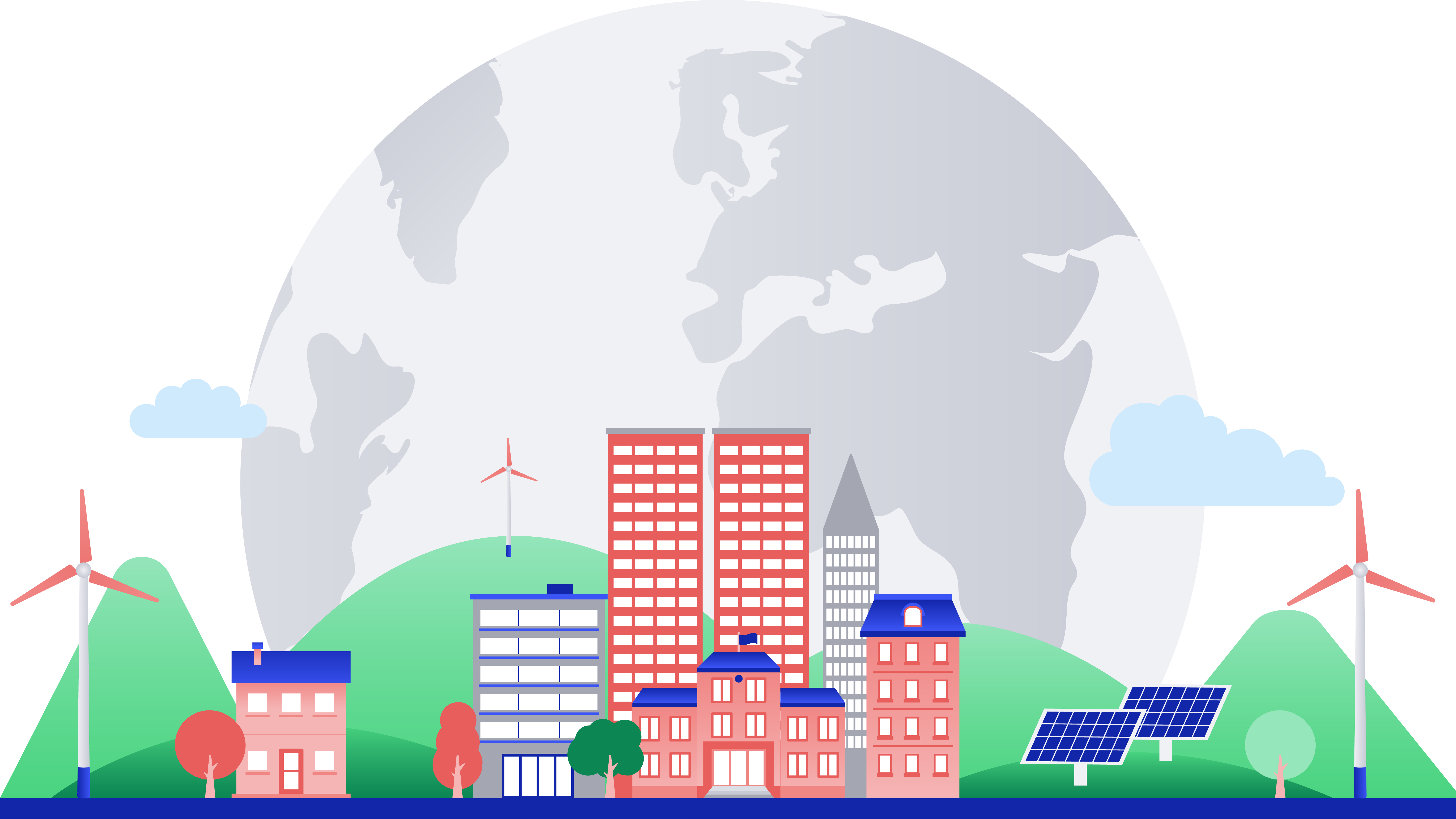 Illustratie bij dashbaord over duurzaamheid financiële sector.