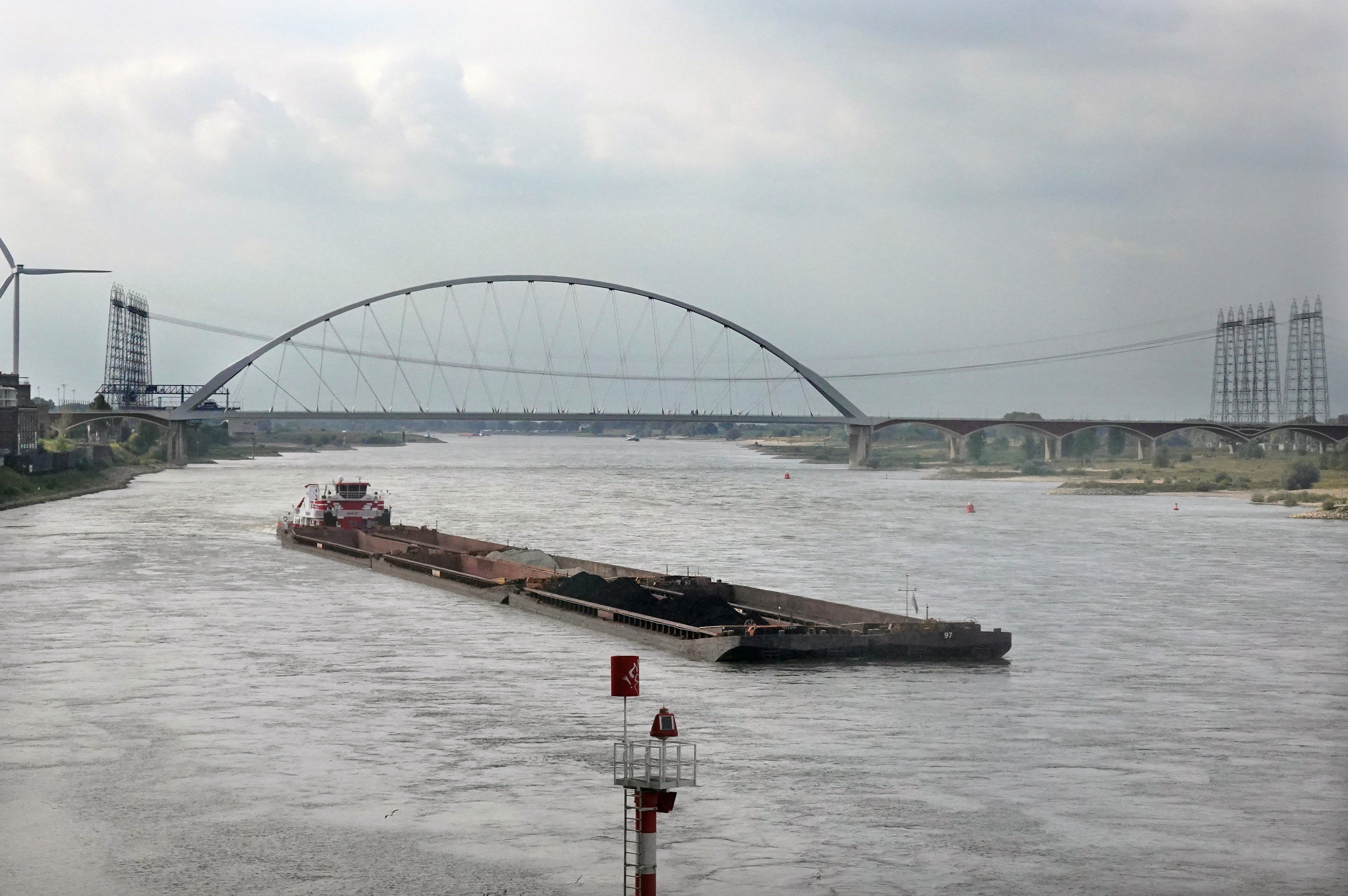 Boot op rivier