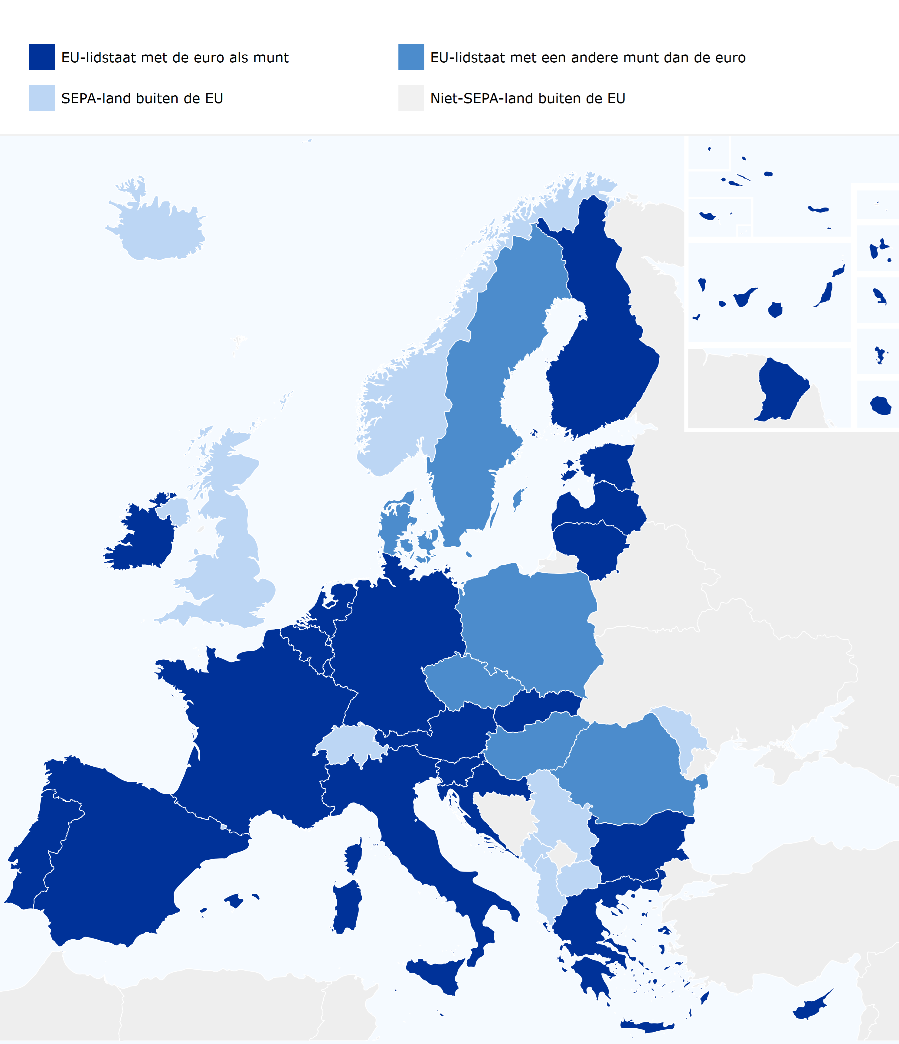 Betalen in Europa: SEPA