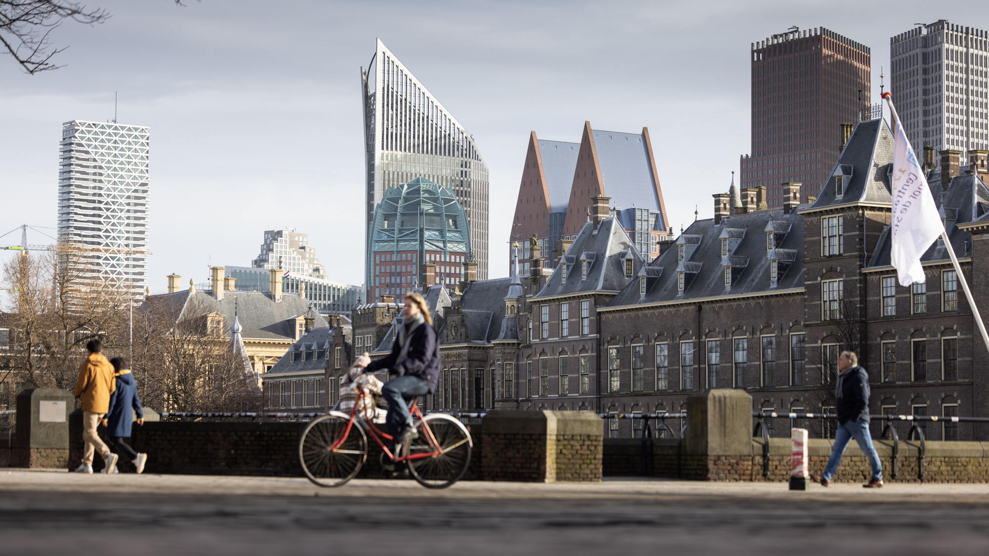 Skyline van Den Haag.