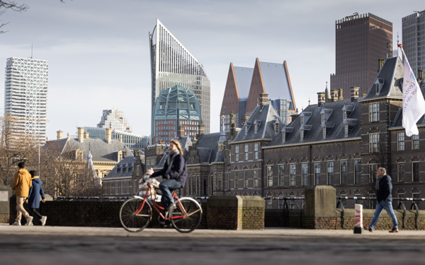 Skyline van Den Haag.