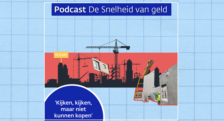 Thumbnail bij DNB podcast aflevering: Woningtekort, wie heeft de quick fix?