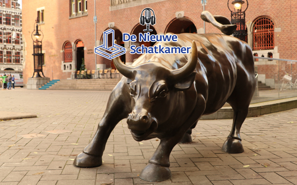 Beeld: stier voor beursplein. 