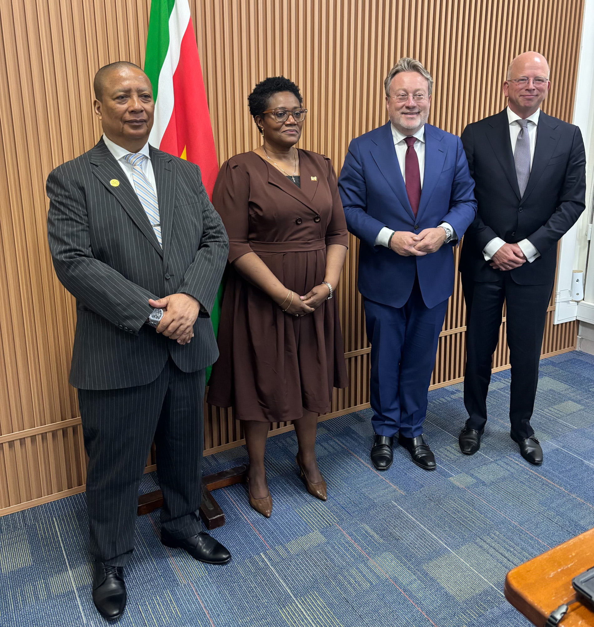 Olaf Sleijpen in Paramaribo, waar hij sprak op uitnodiging van de Centrale Bank van Suriname.