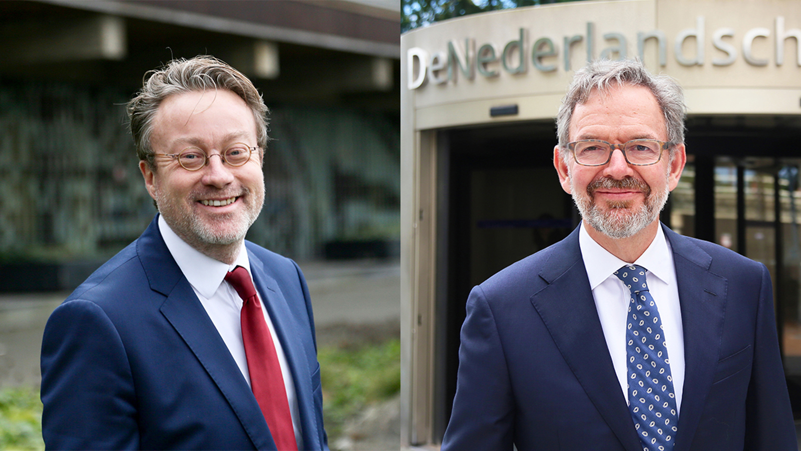 Portret Olaf Sleijpen en Steven Maijoor