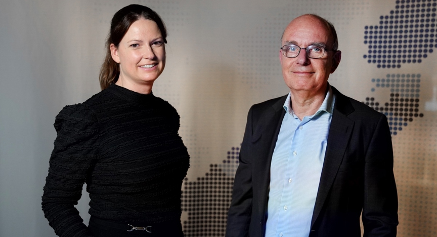 Melanie Lohuis en Hans Brits