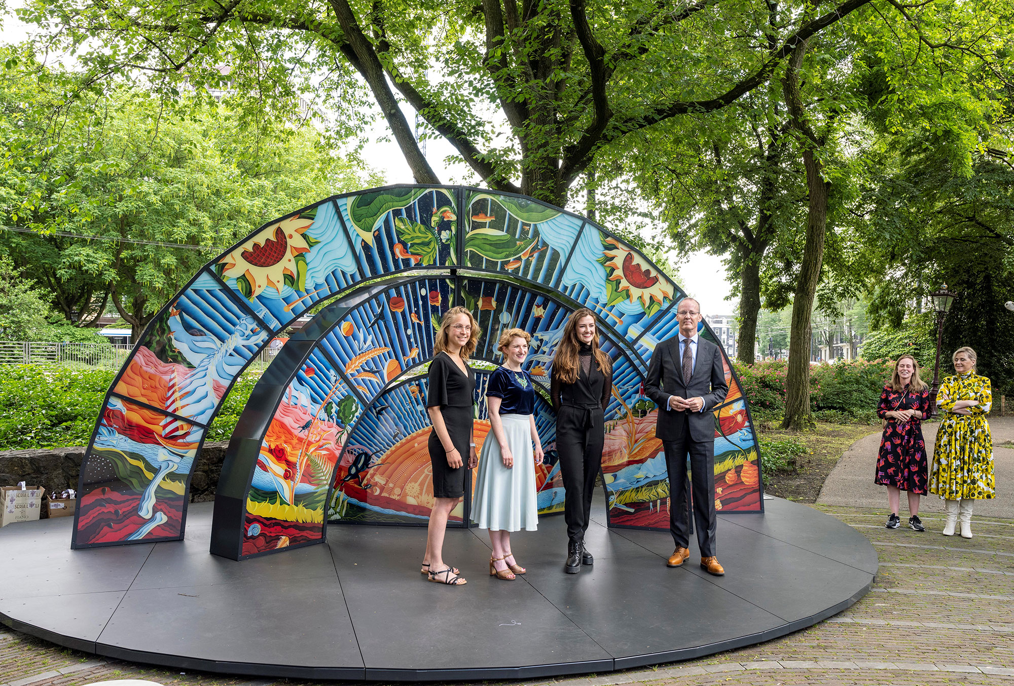 Onthulling kunstwerk 