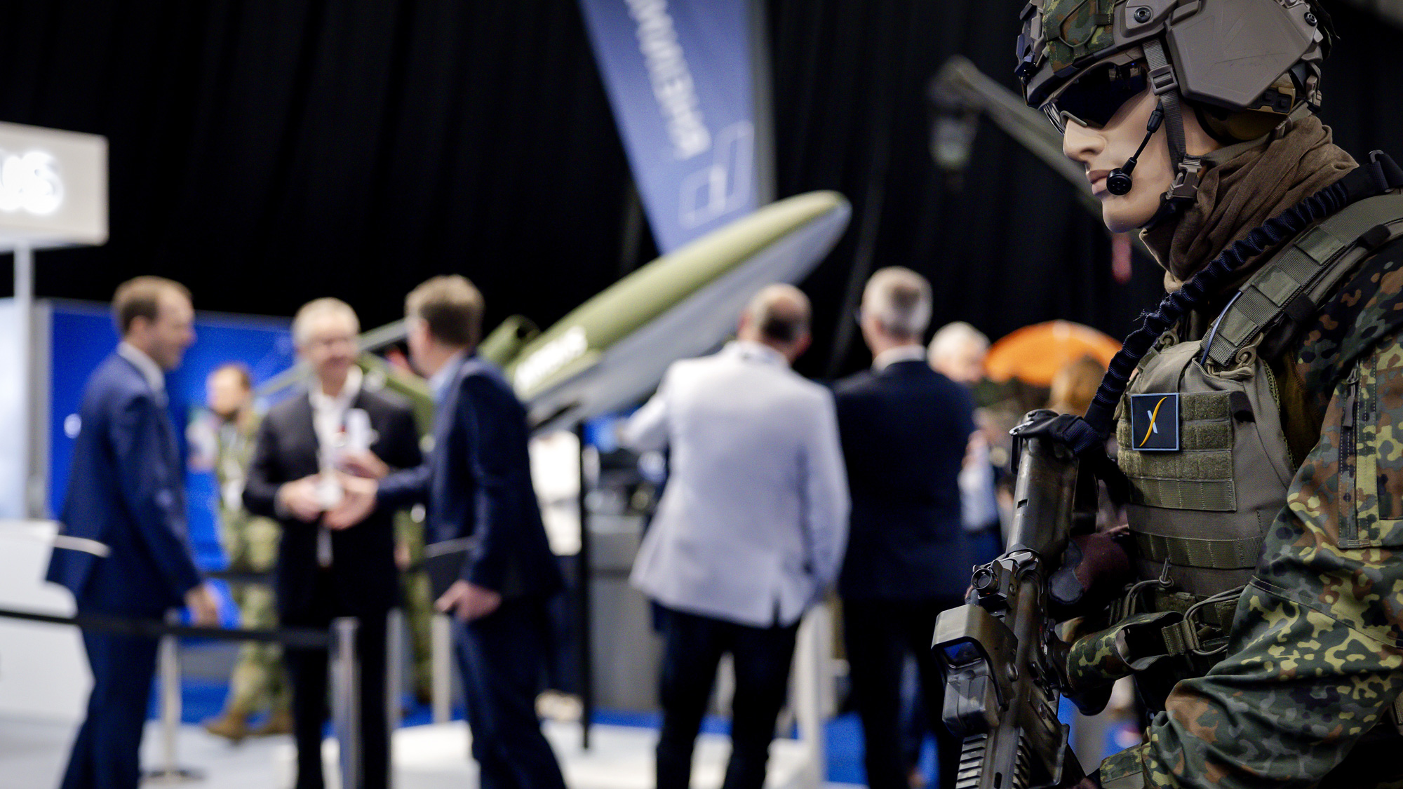 Internationale defensiebeurs NEDS in Ahoy Rotterdam