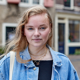 Meisje op straat