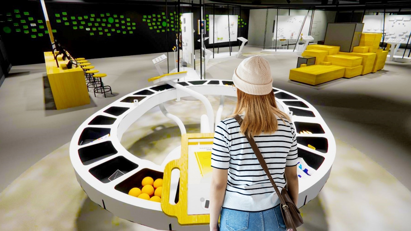 Een van de games in De Nieuwe Schatkamer.