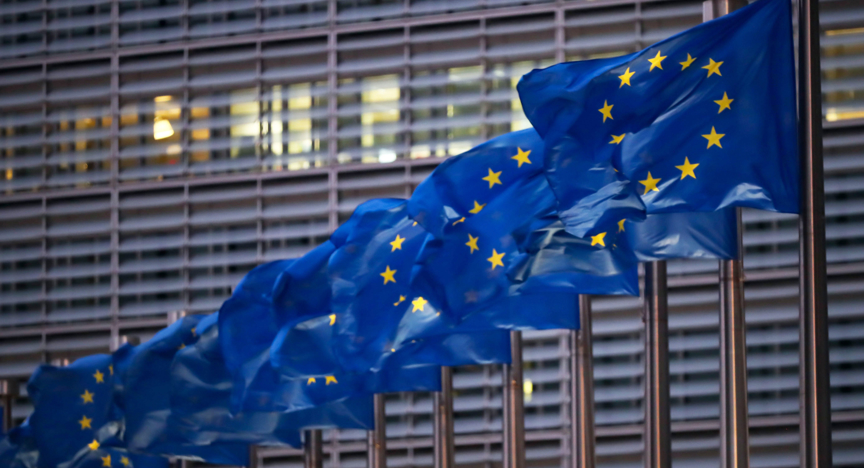 Europese vlaggen Brussel