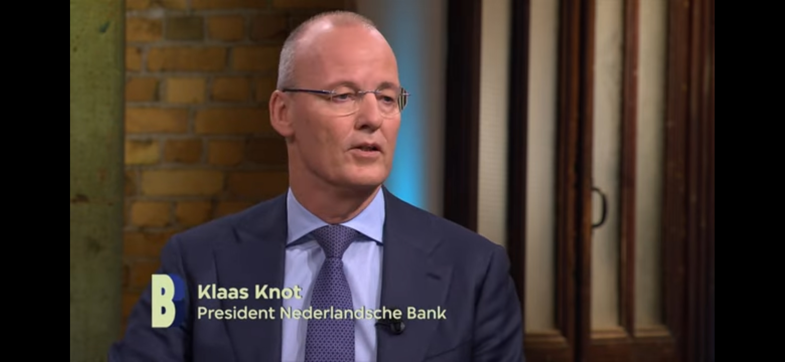 Klaas Knot aan tafel bij Buitenhof.