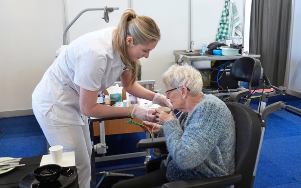 Zorg aan een patient